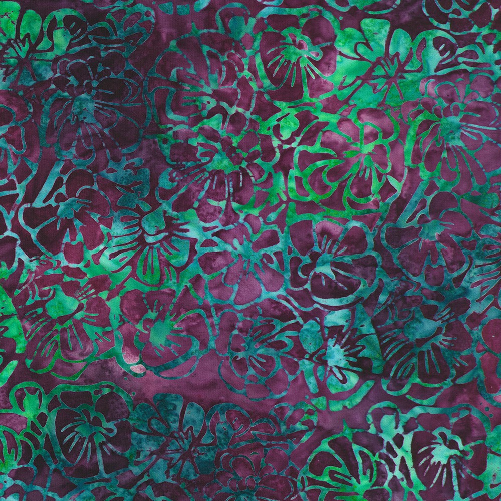 Artisan Batiks:  Blooming Beauties fabric