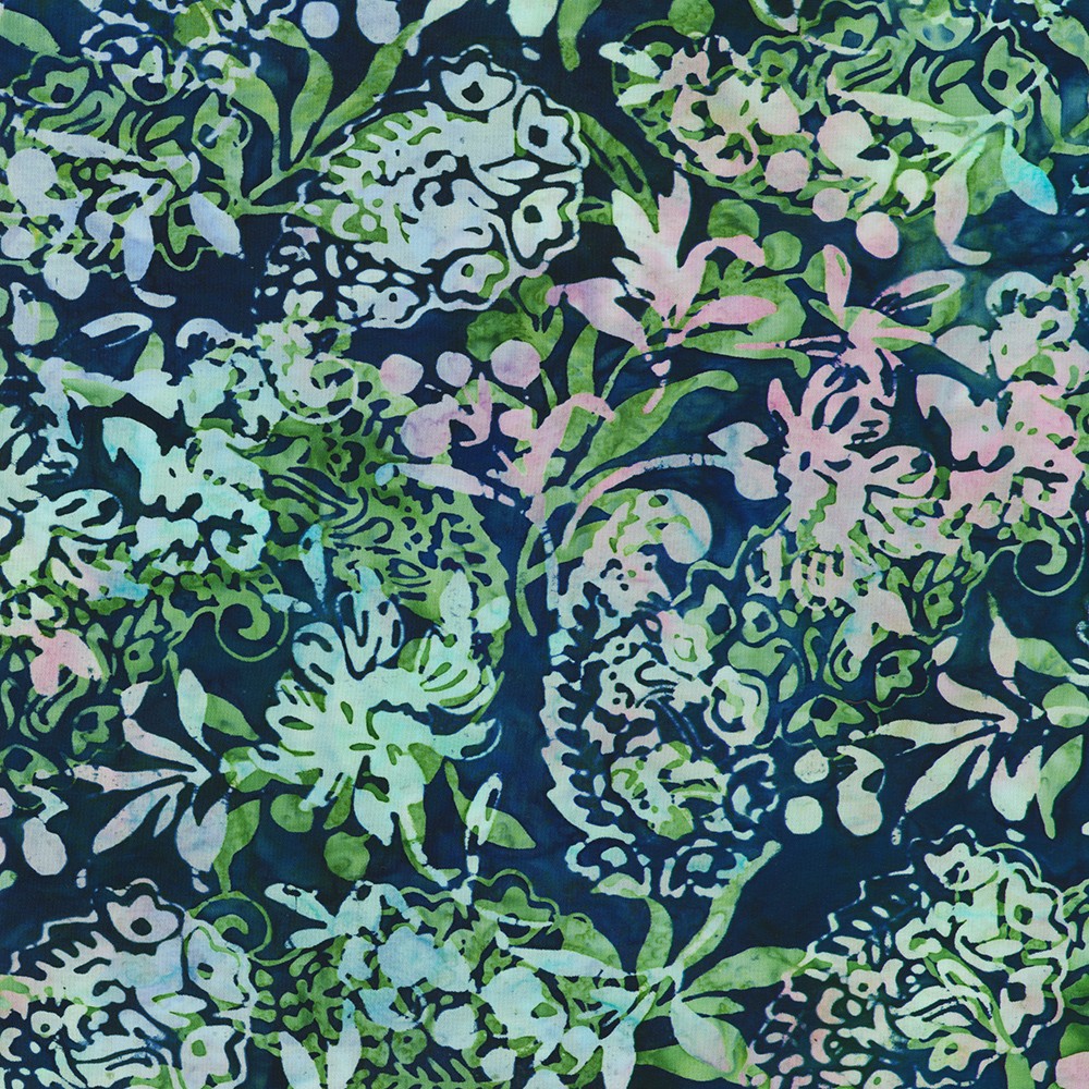 Artisan Batiks:  Paisley Garden fabric