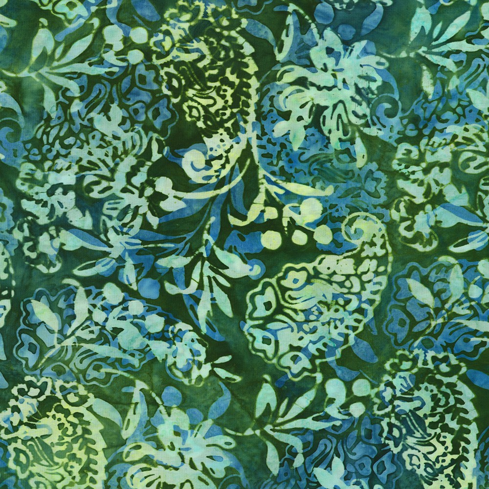Artisan Batiks:  Paisley Garden fabric