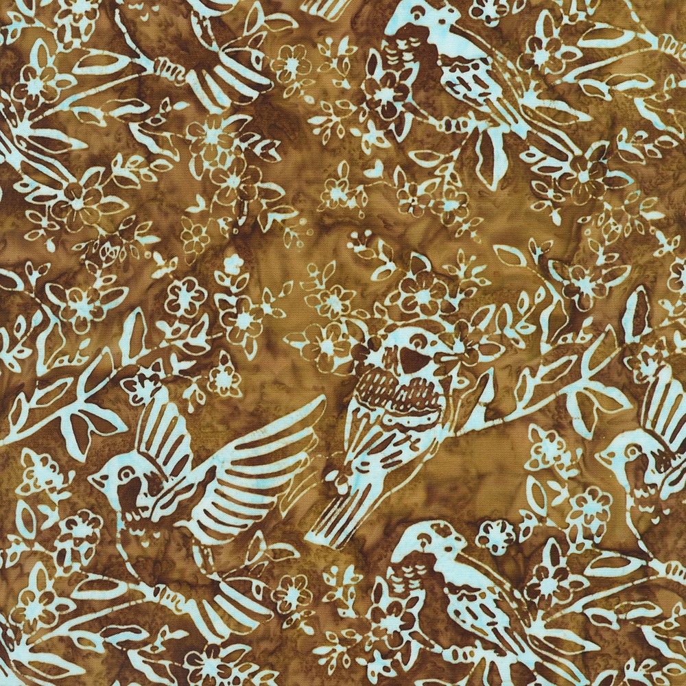 Artisan Batiks:  Backyard Birds fabric