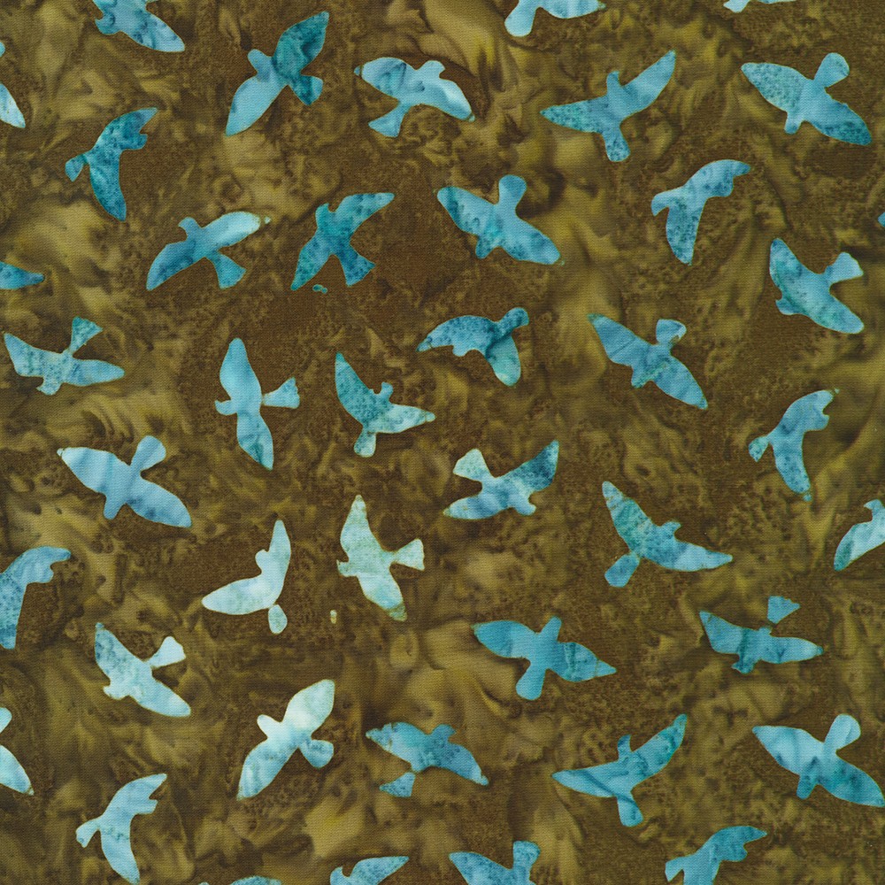 Artisan Batiks:  Backyard Birds fabric