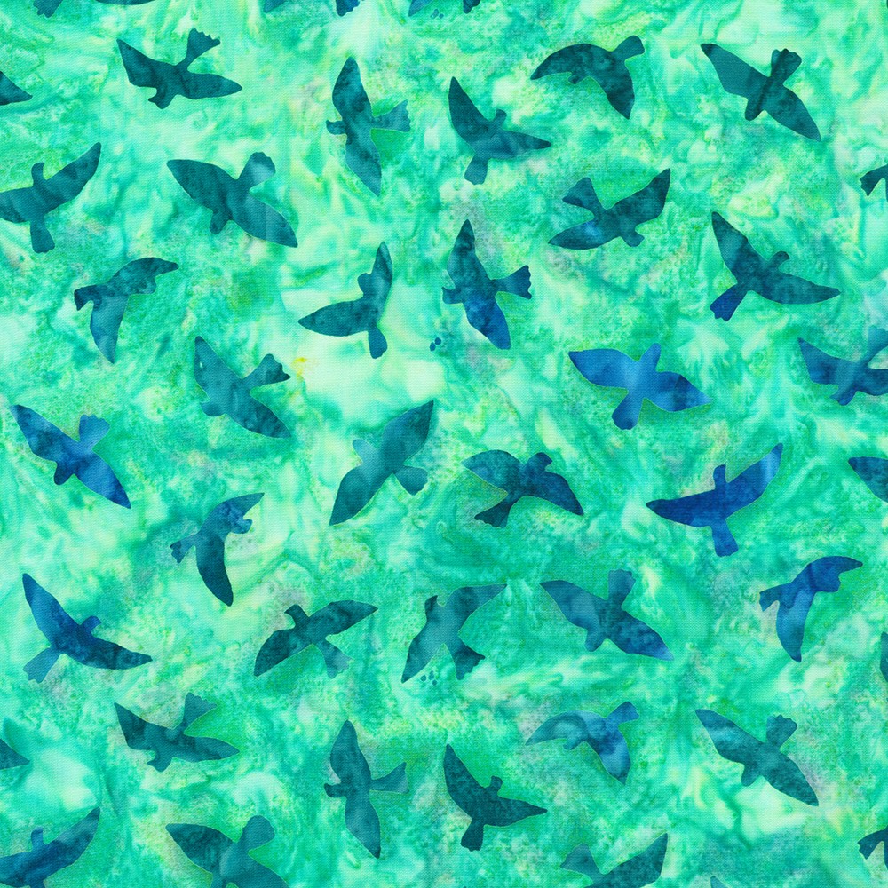 Artisan Batiks: Backyard Birds fabric