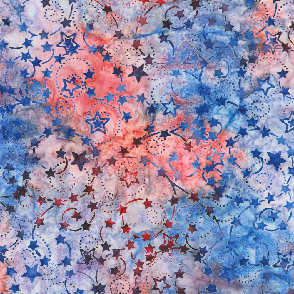 Artisan Batiks: Star Spangled fabric