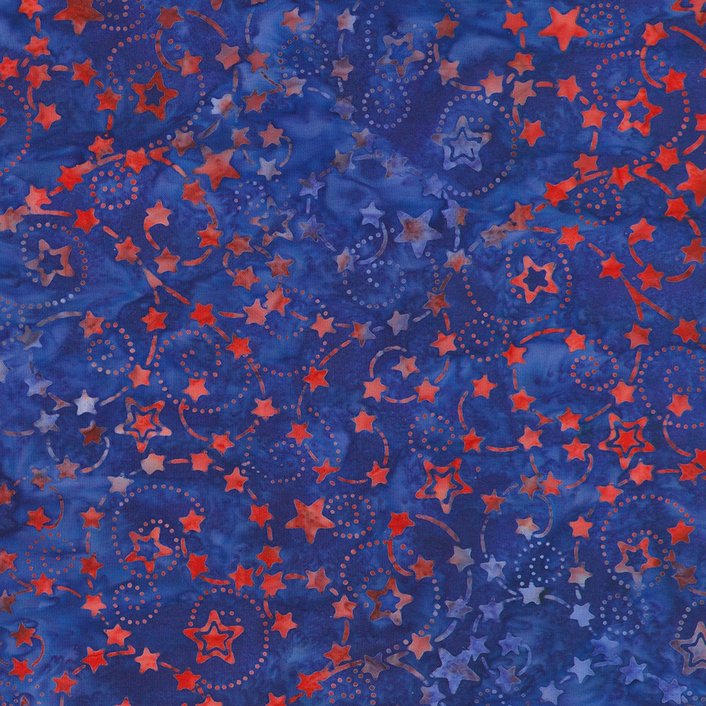 Artisan Batiks: Star Spangled fabric