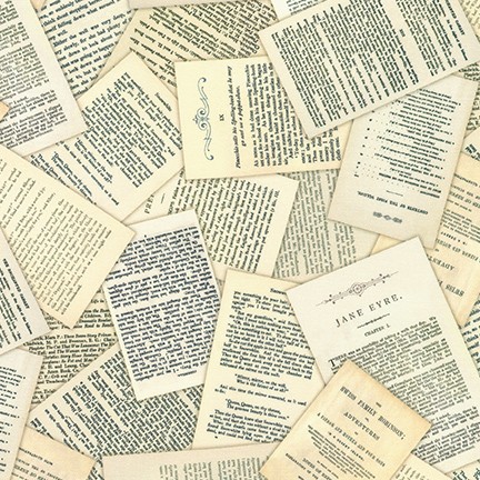 Library of Rarities fabric