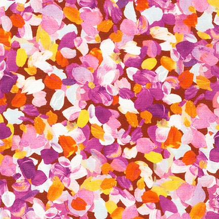 Painterly Petals fabric
