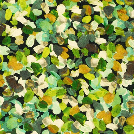Painterly Petals fabric