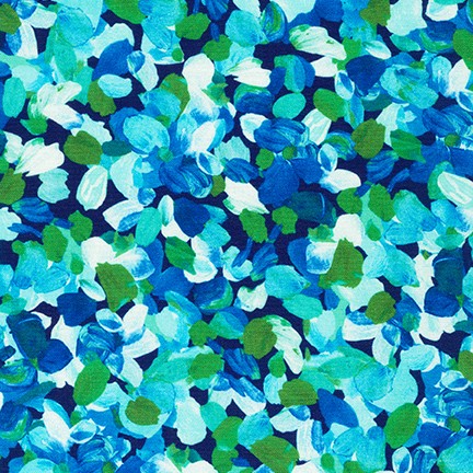 Painterly Petals fabric