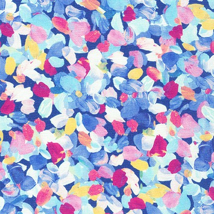 Painterly Petals fabric