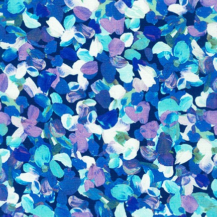 Painterly Petals fabric