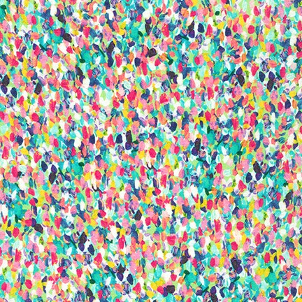 Painterly Petals fabric