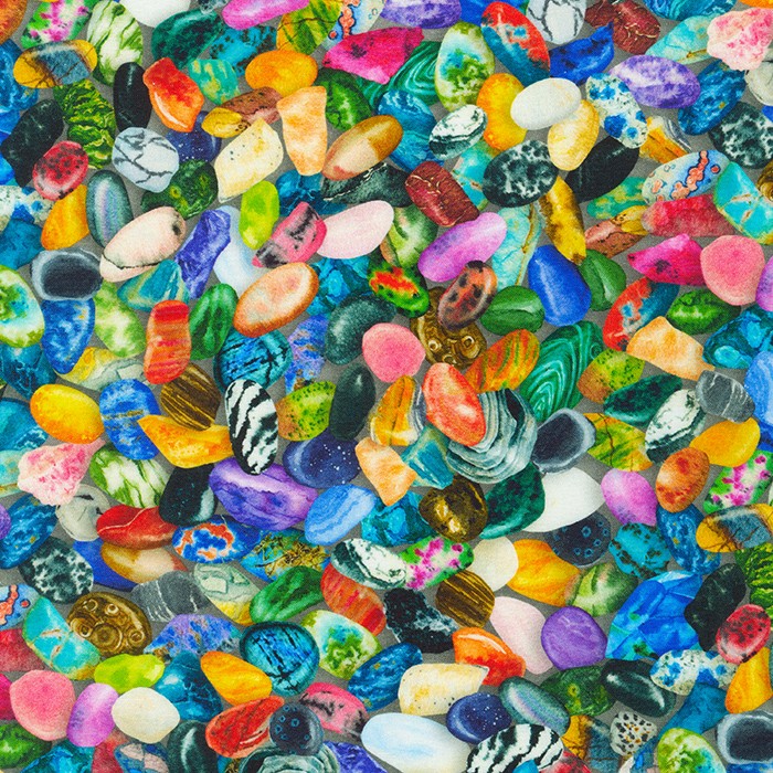 The Gem Collector fabric