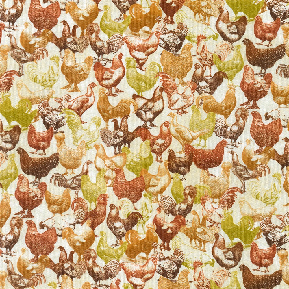 Vintage Farm Life fabric