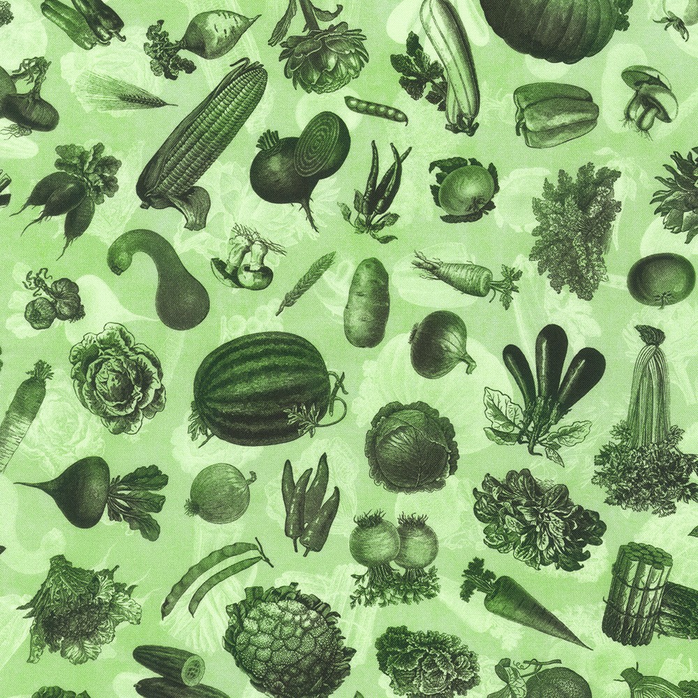 Vintage Farm Life fabric
