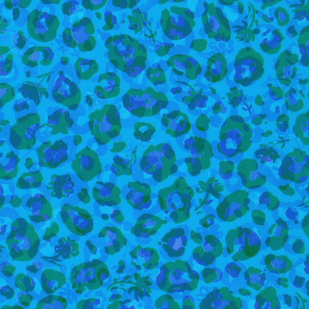 Midnight in the Jungle fabric