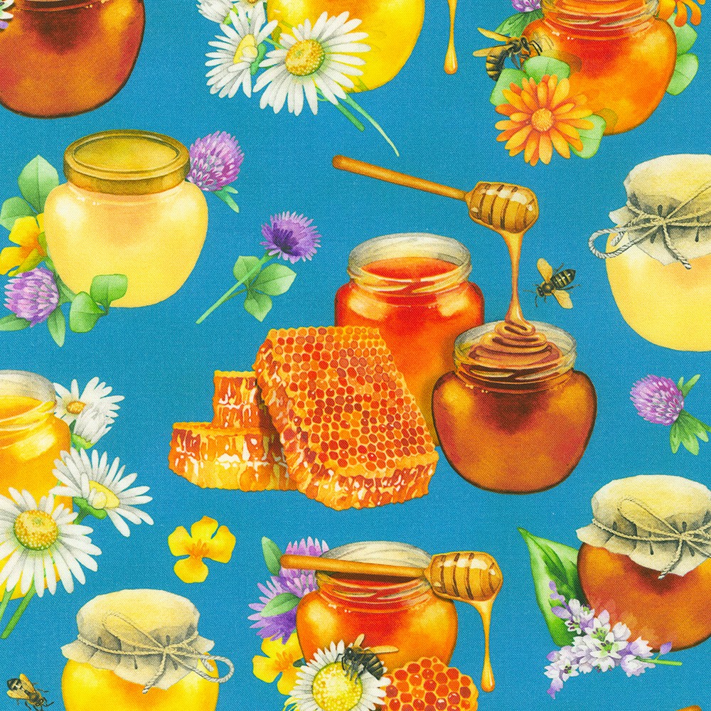 Honey Flower fabric