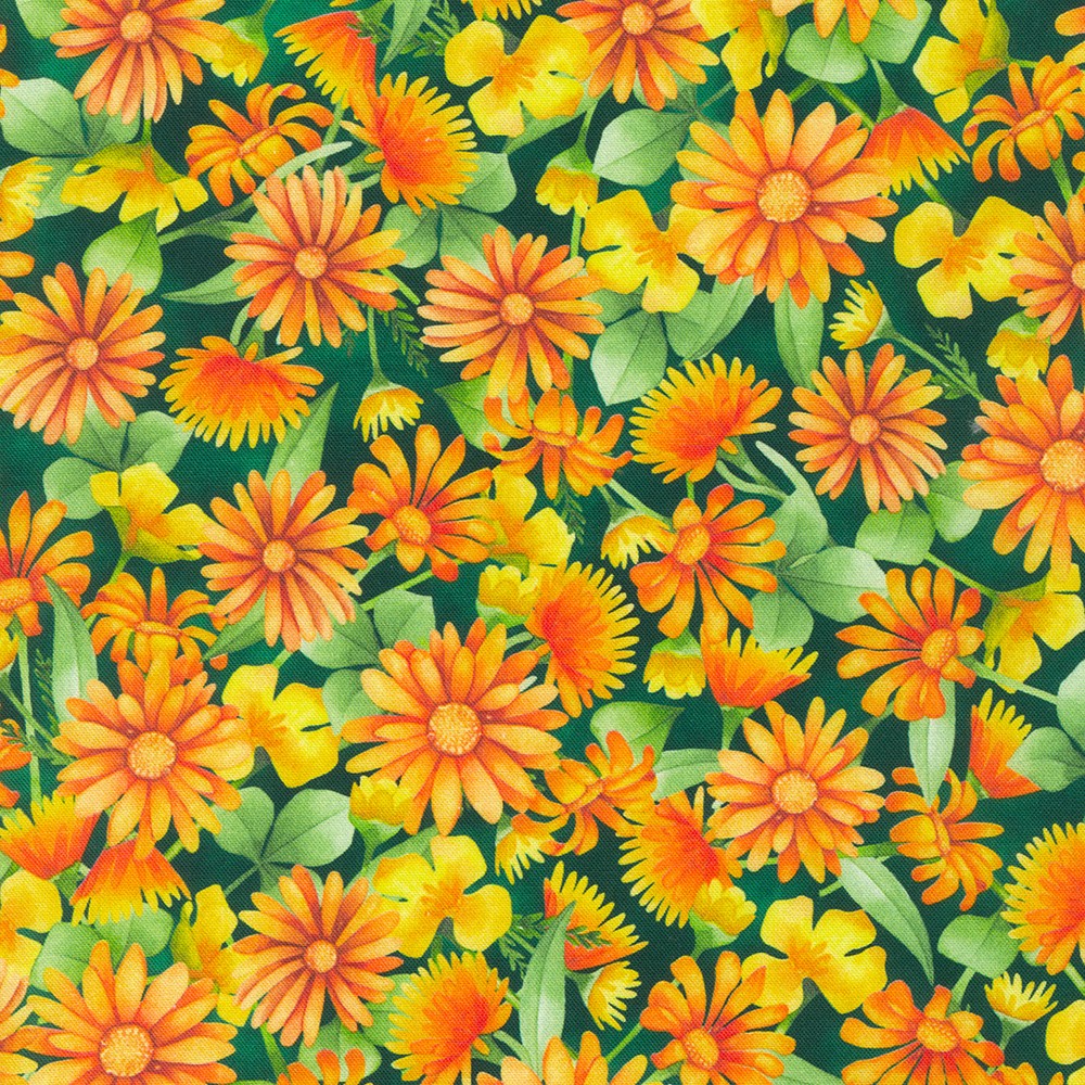 Honey Flower fabric