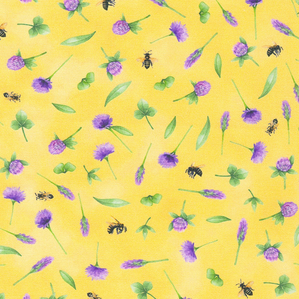 Honey Flower fabric