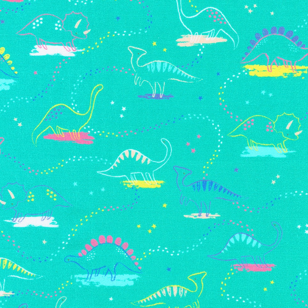 Dino Darlings fabric