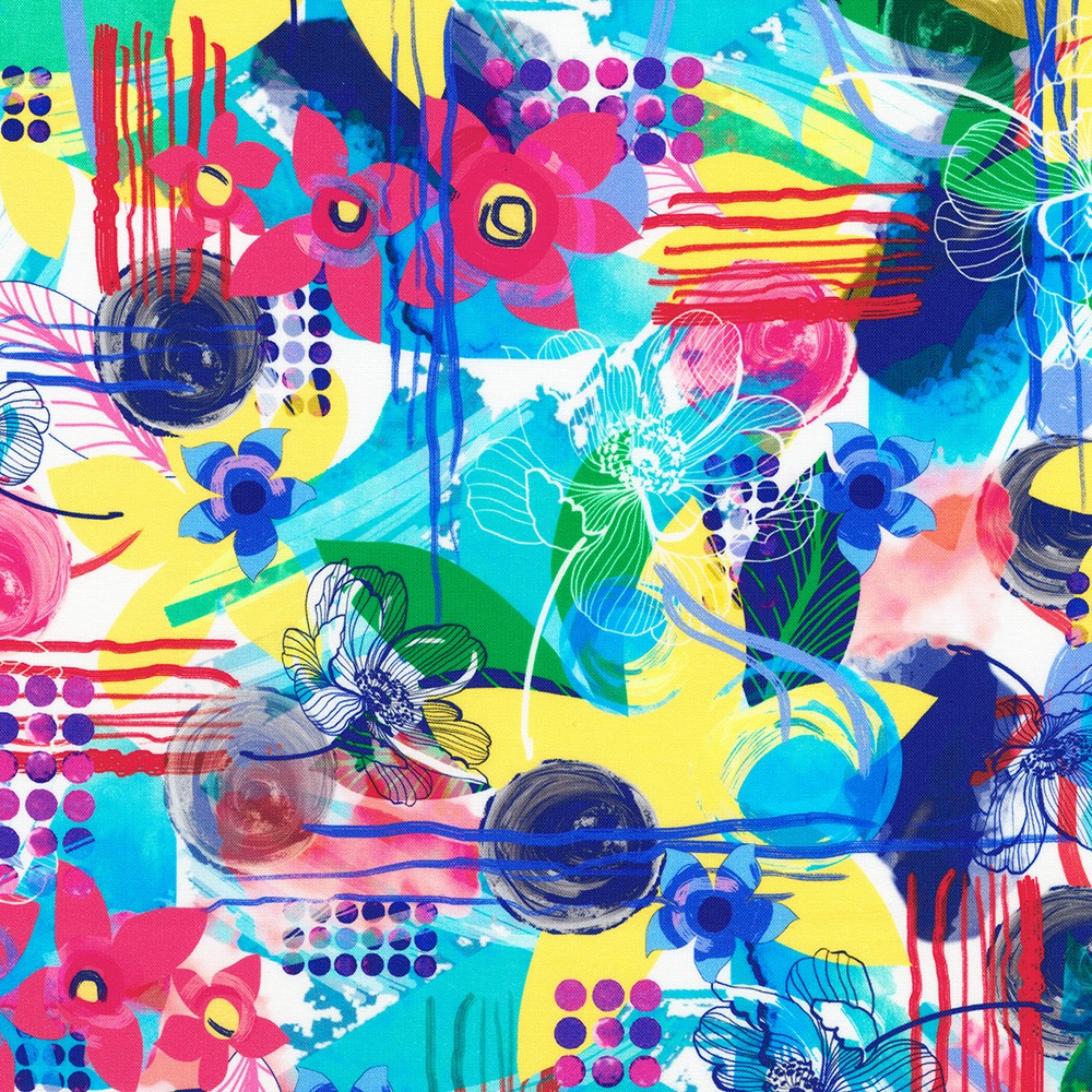 Artful Blooms fabric