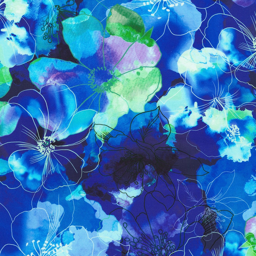 Artful Blooms fabric