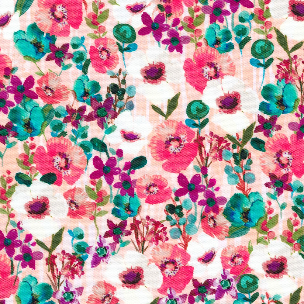 Artful Blooms fabric