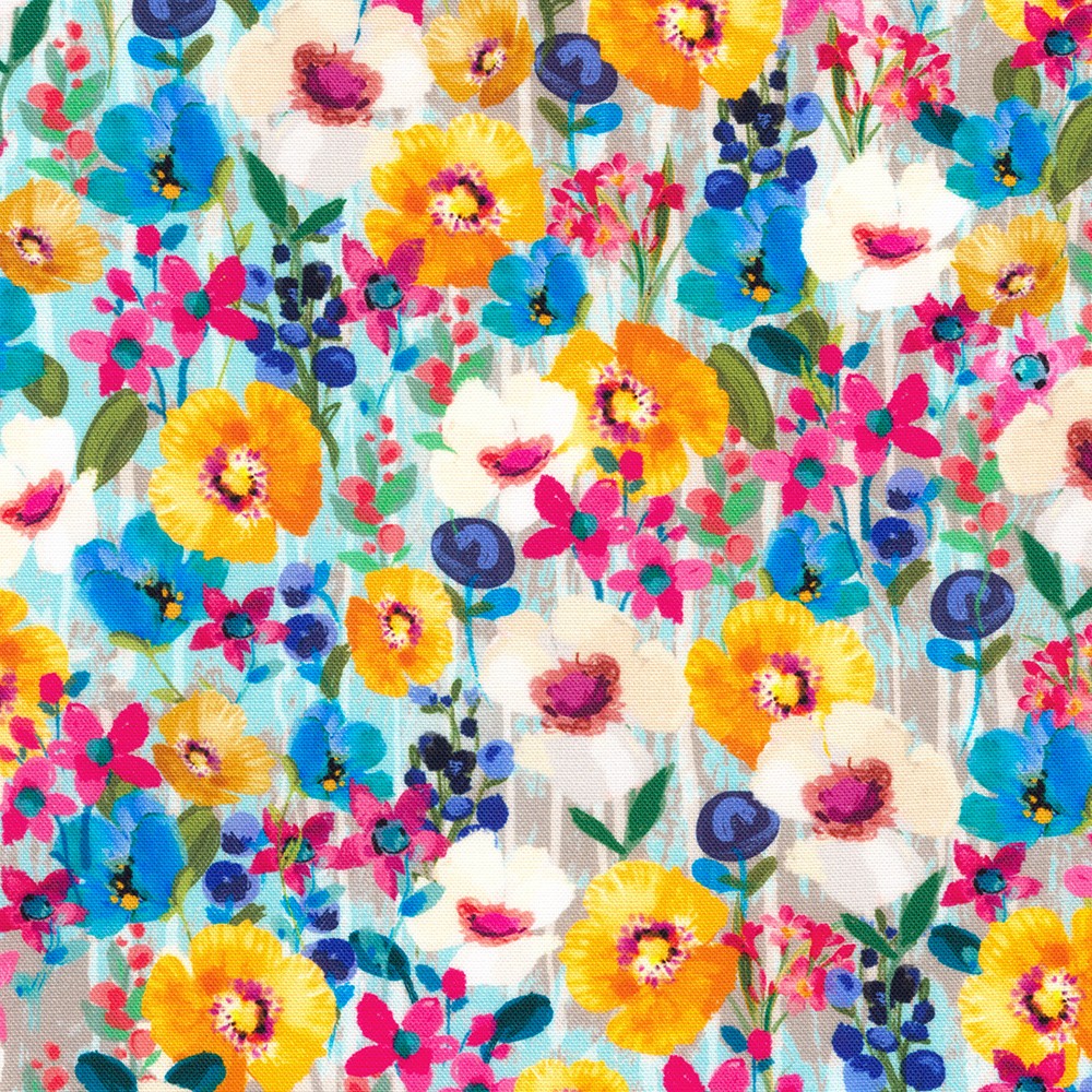 Artful Blooms fabric