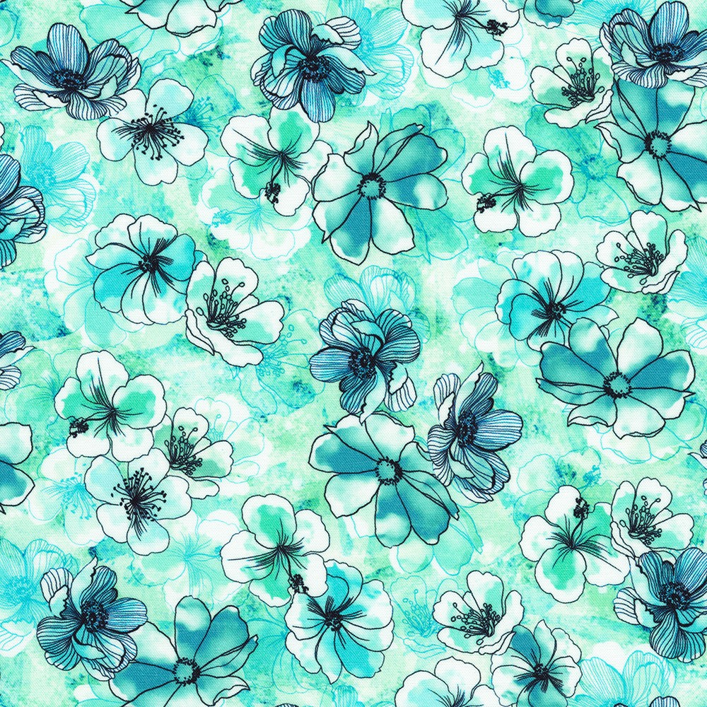 Artful Blooms fabric