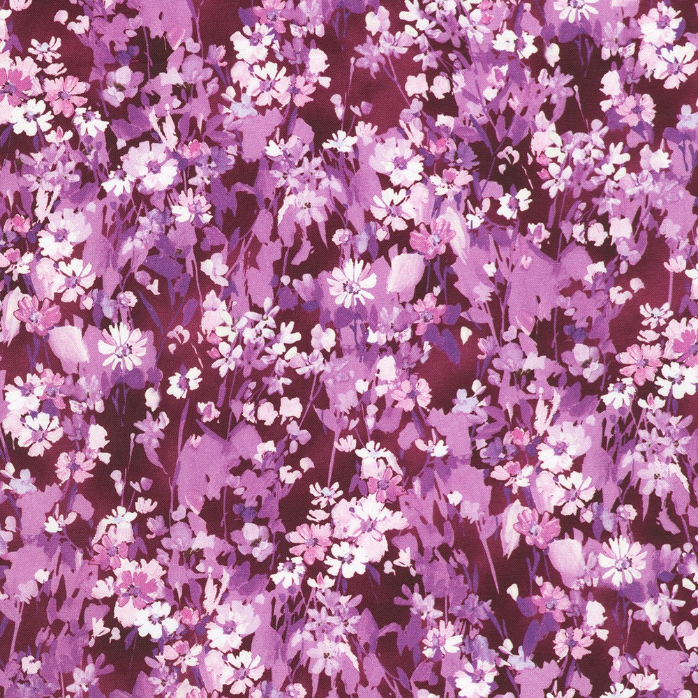 Painterly Petals-Valley fabric