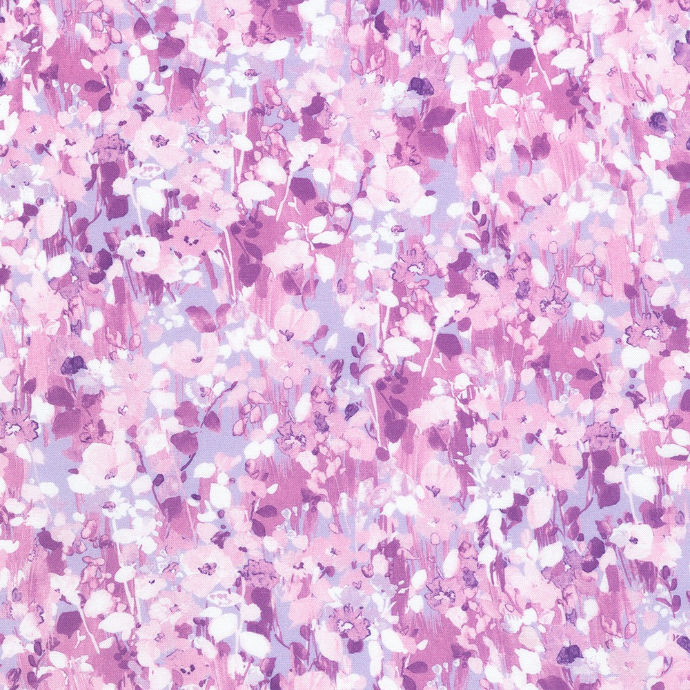 Painterly Petals-Valley fabric