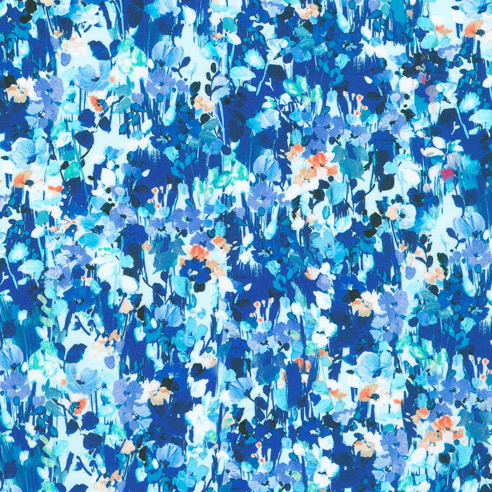 Painterly Petals-Valley fabric