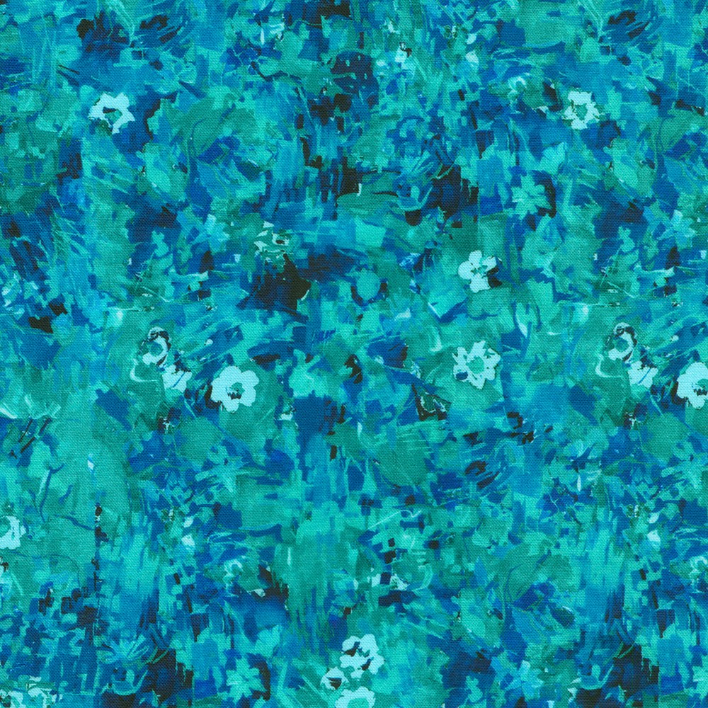 Painterly Petals-Valley fabric