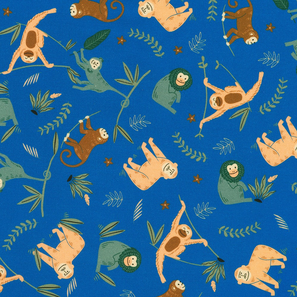 Treetop Jungle fabric