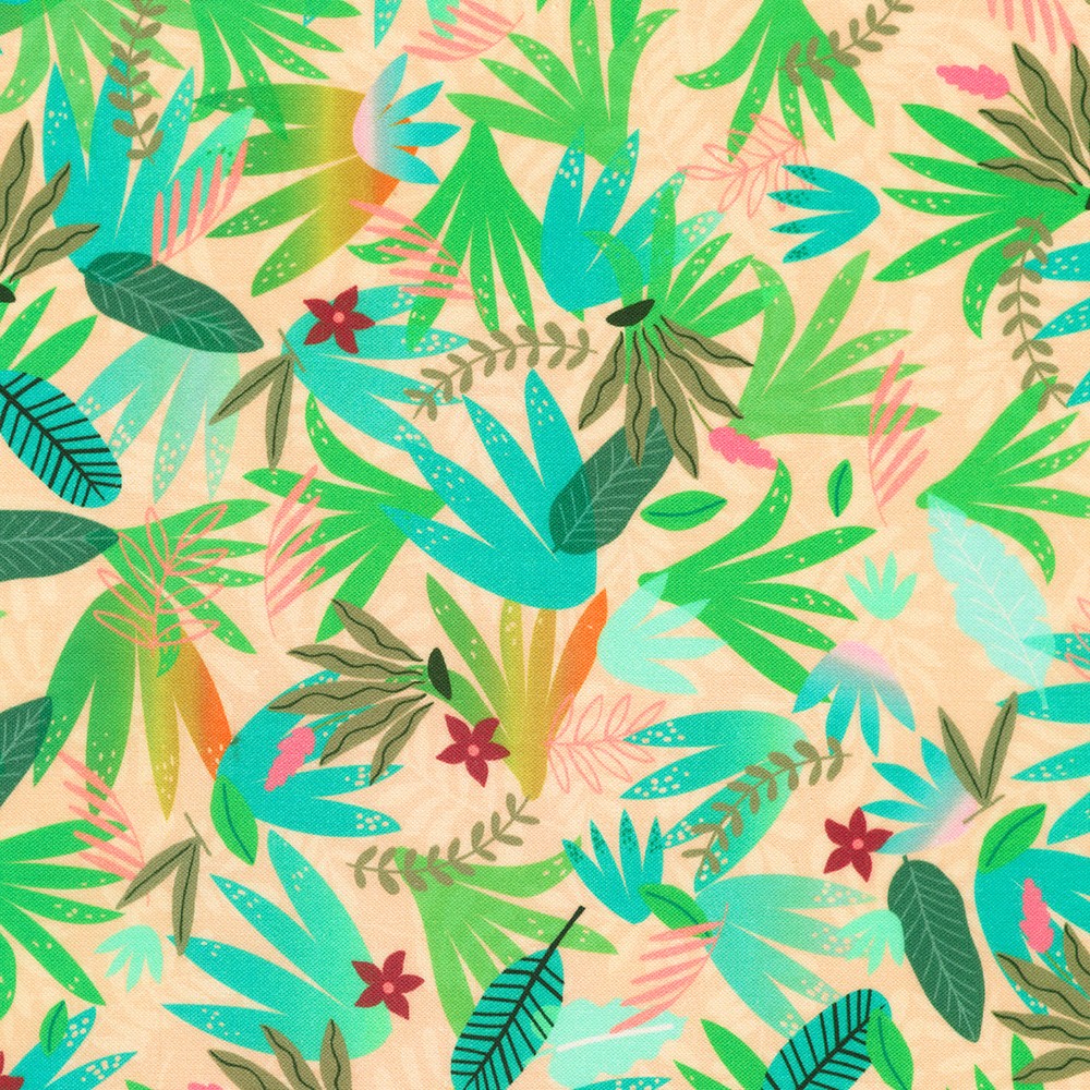Treetop Jungle fabric