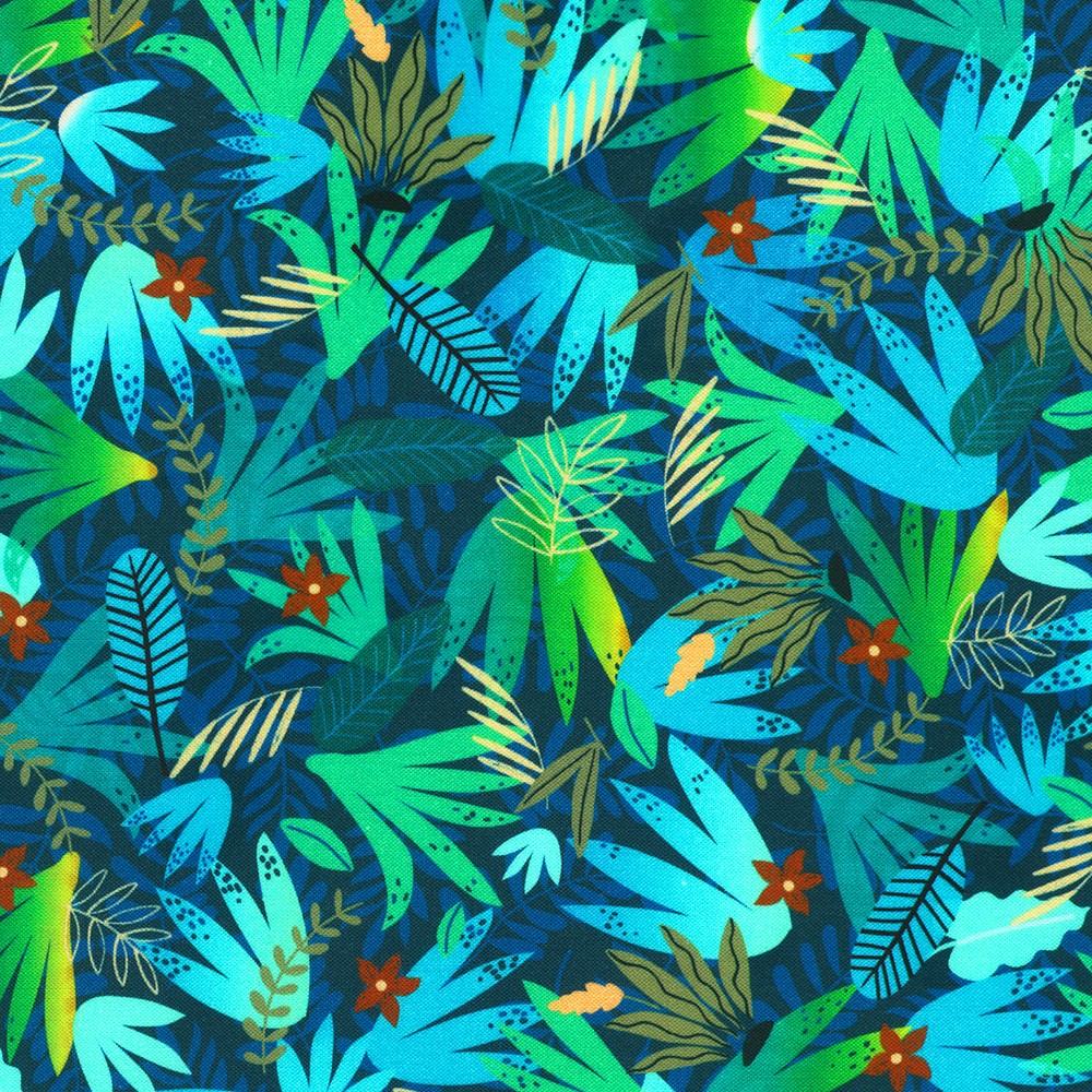 Treetop Jungle fabric