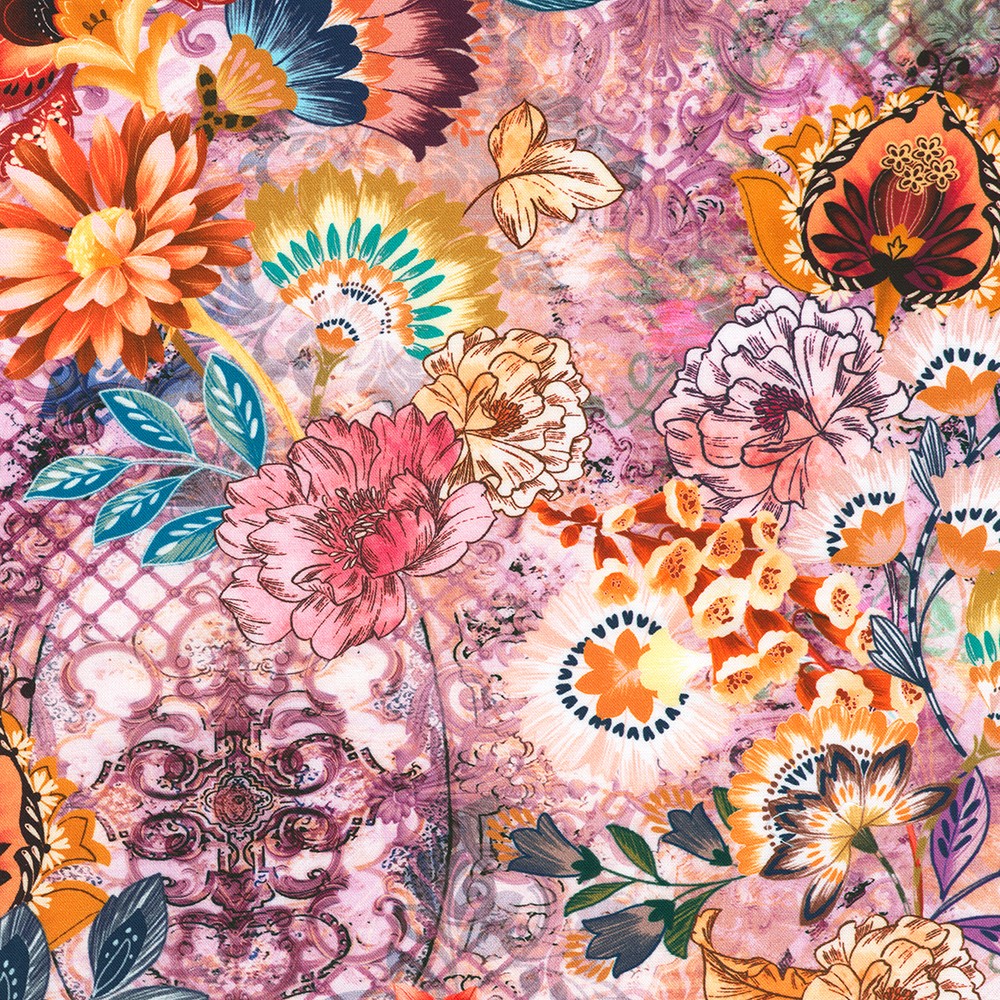 Baroque Bloom fabric