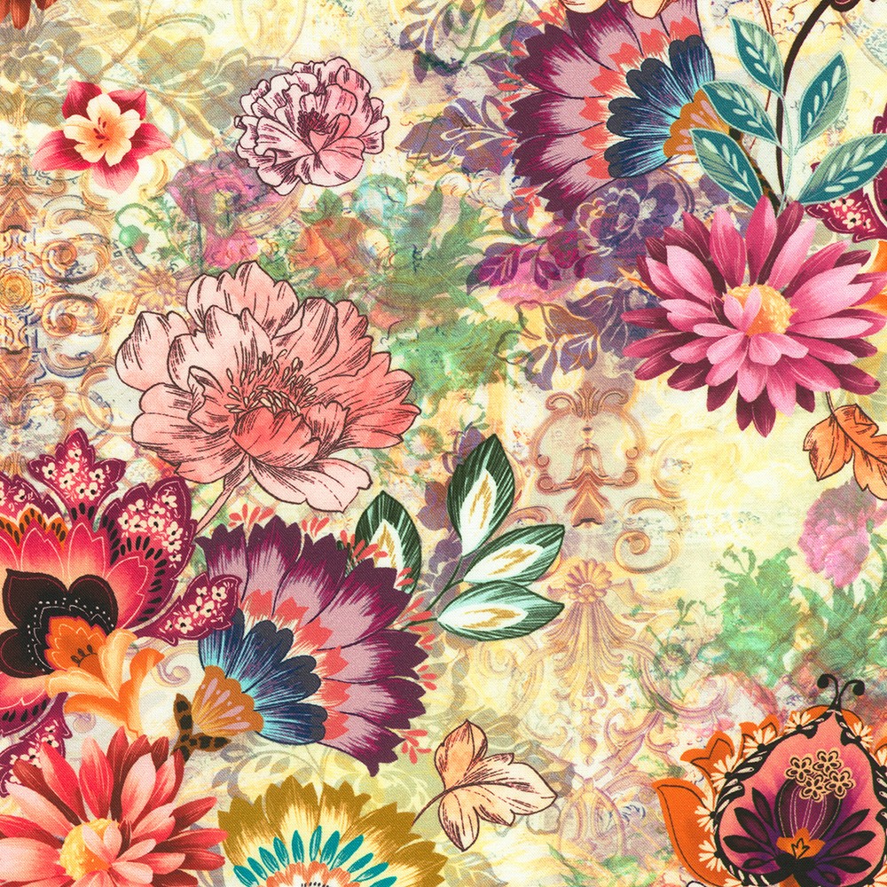 Baroque Bloom fabric