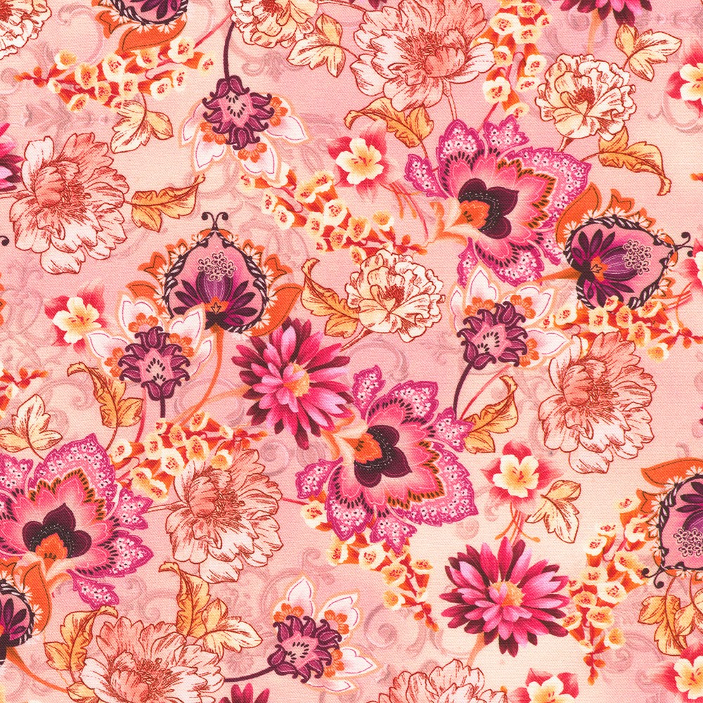 Baroque Bloom fabric