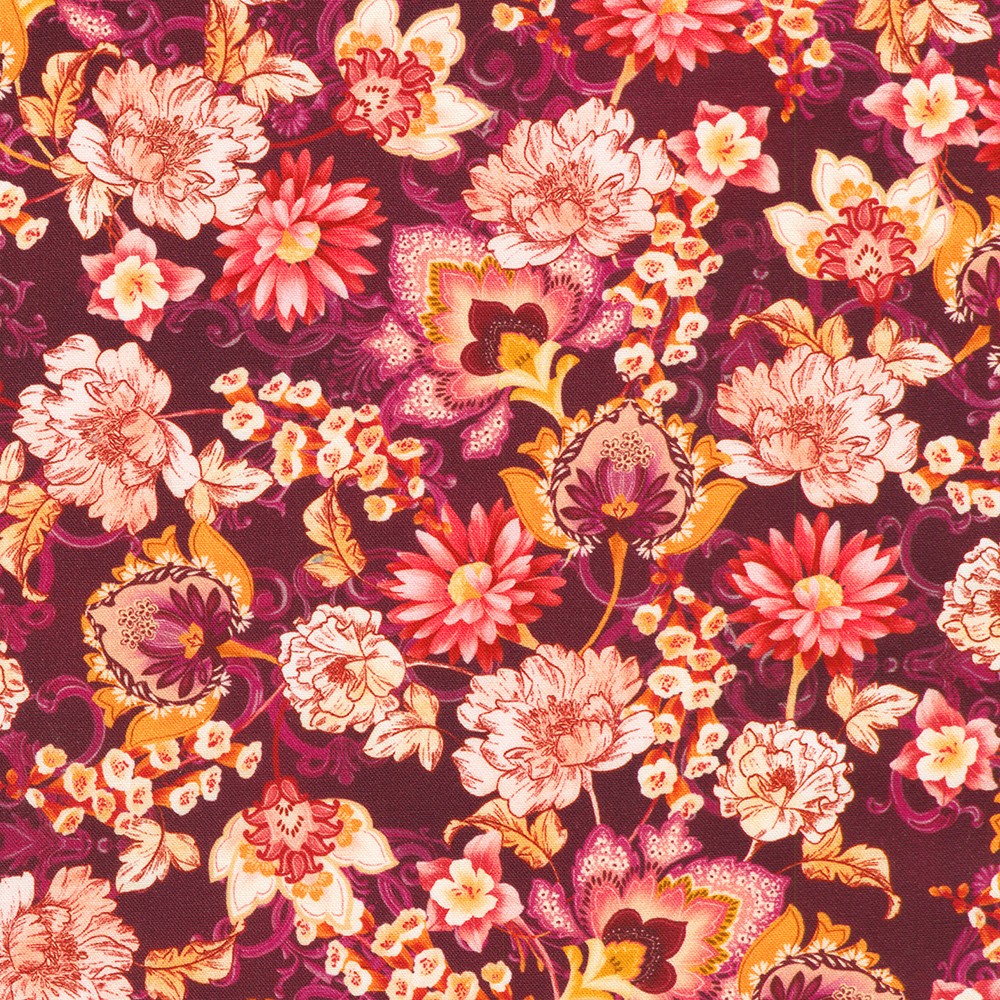 Baroque Bloom fabric