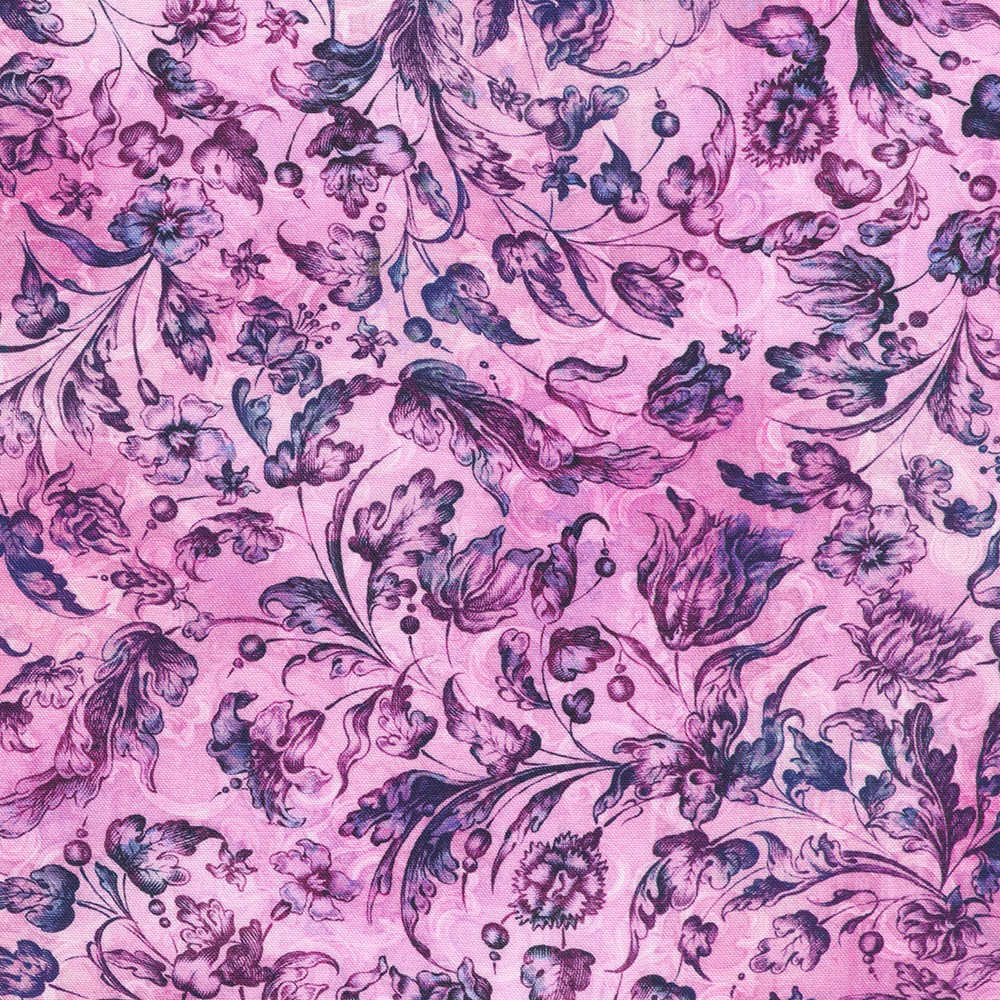 Baroque Bloom fabric