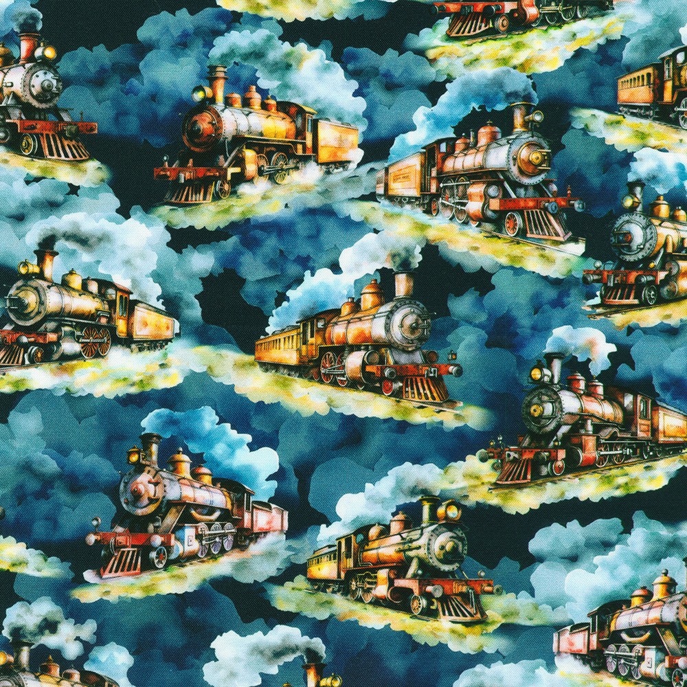 Movin On fabric