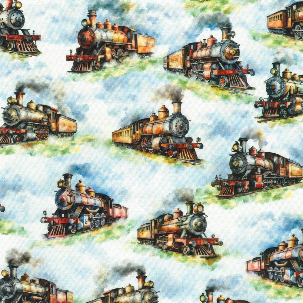 Movin On fabric