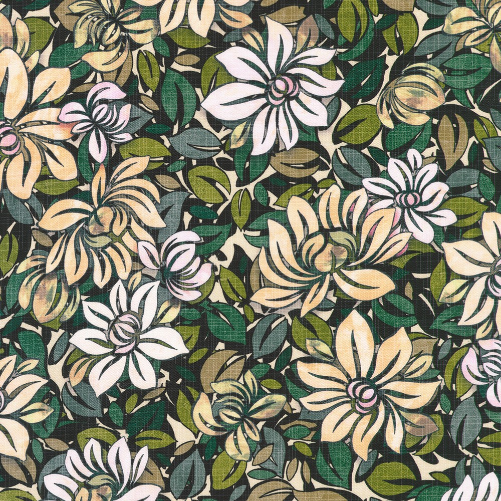 Quilter's Linen - Garden Walk fabric
