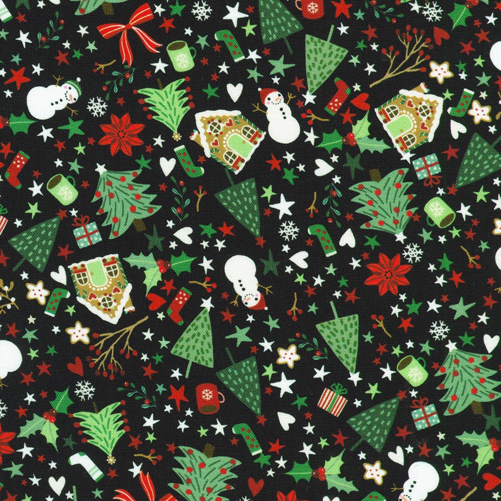 Tiny Tidings fabric