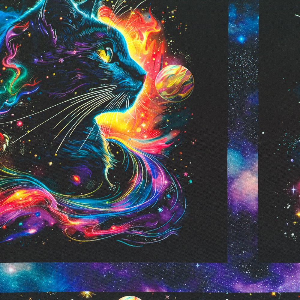 Galaxy Cats fabric