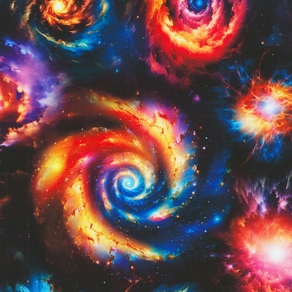 Galaxy Cats fabric