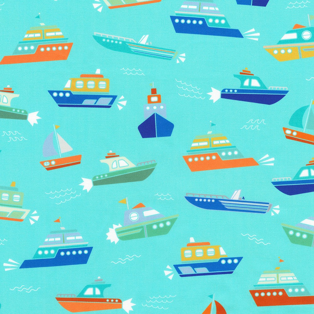 Full Speed Ahead! fabric