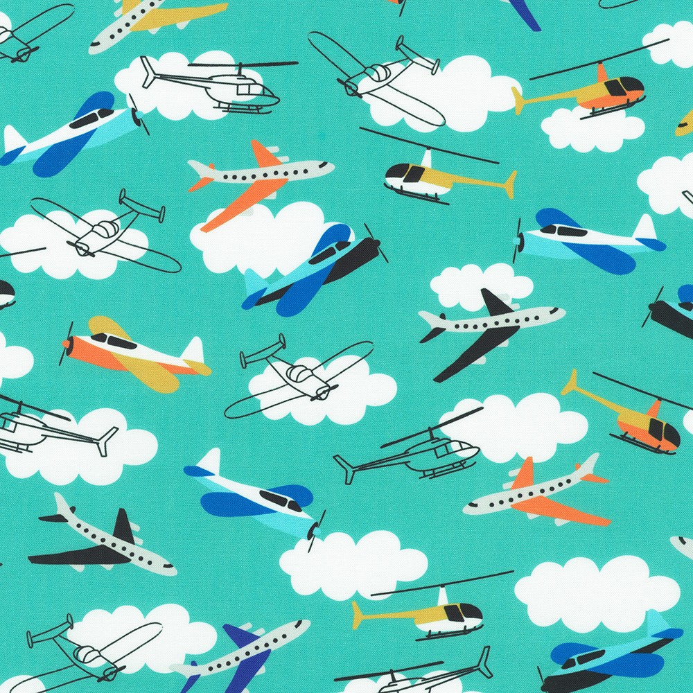 Full Speed Ahead! fabric