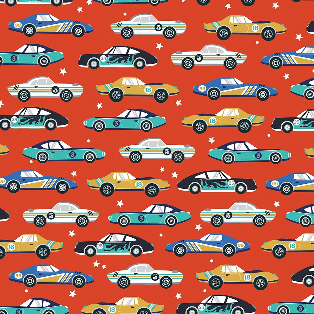 Full Speed Ahead! fabric
