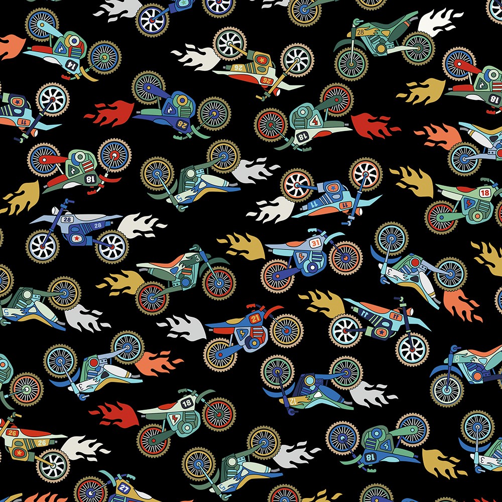 Full Speed Ahead! fabric